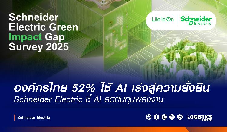 องค์กรไทย 52% ใช้ AI เร่งสู่ความยั่งยืน